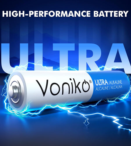 - Premium Grade AAA Batteries - 24 Pack - Alkaline Triple a Battery - Ultra Long-Lasting, Leakproof 1.5V Batteries - 10-Year Shelf Life