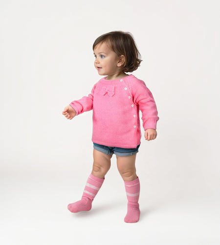 BABIES BOW SWEATERS