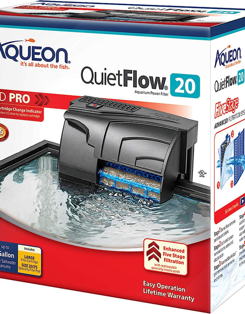 Load image into Gallery viewer, Quietflow LED PRO Aquarium Power Filter, Size 20
