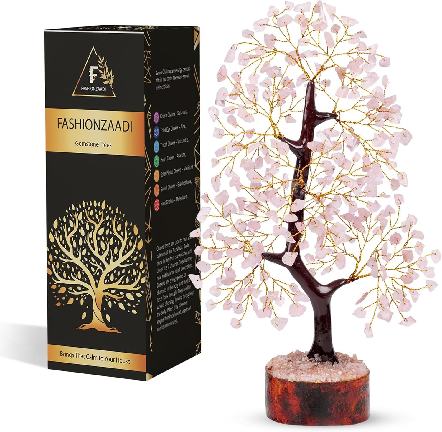Feng Shui Tree, Rose Quartz Crystals, Crystal Room Decor, Gemstone Tree, Stones and Crystals, Rose Quartz Tree, Crystal Tree, Pink Quartz Crystal, Gem Tree, Crystal Gifts for Women, Good Luck Gifts