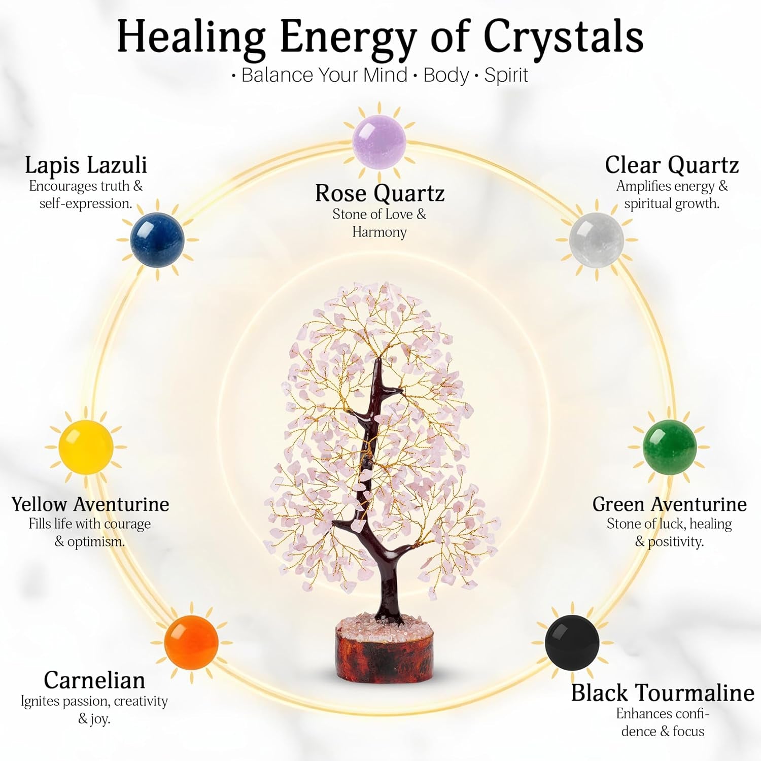 Feng Shui Tree, Rose Quartz Crystals, Crystal Room Decor, Gemstone Tree, Stones and Crystals, Rose Quartz Tree, Crystal Tree, Pink Quartz Crystal, Gem Tree, Crystal Gifts for Women, Good Luck Gifts