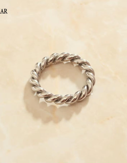 Load image into Gallery viewer, Xmas Gift Gold Plated /Stainless_Steel Color Size 6 7 8 Maiden Knuckle Rings Circular Prices in Euros Engagement Jewelry
