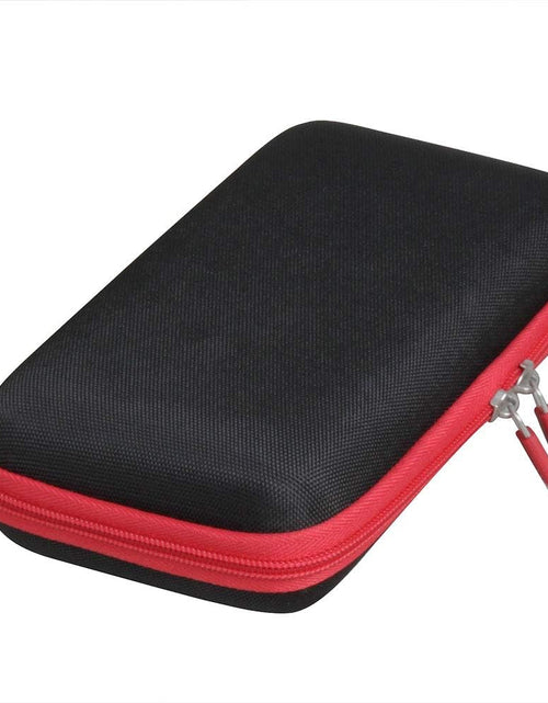 Load image into Gallery viewer, Hard Travel Case for Ekrist/Lanluk Portable Charger Power Bank 25800Mah (Black + Red Zipper)
